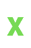 x